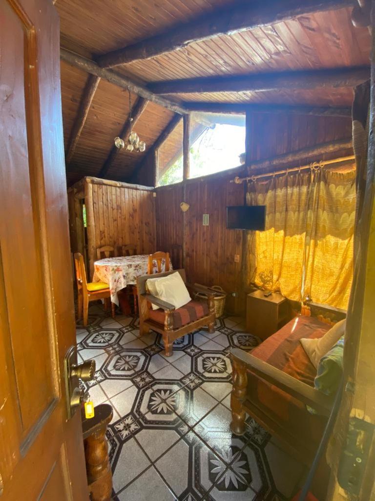 Cabanas Vacacionales Lefincul プコン エクステリア 写真